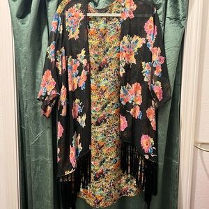 West Kei Multi-Colored Kimono